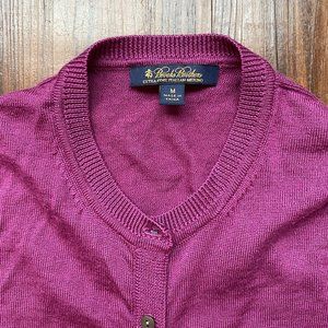 BROOKS BROTHERS Merino Wool Women's Cardigan M